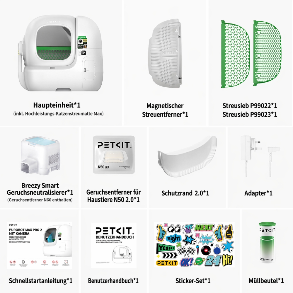 PETKIT PUROBOT MAX PRO 2 Self-Cleaning Cat Litter Box | PN105112